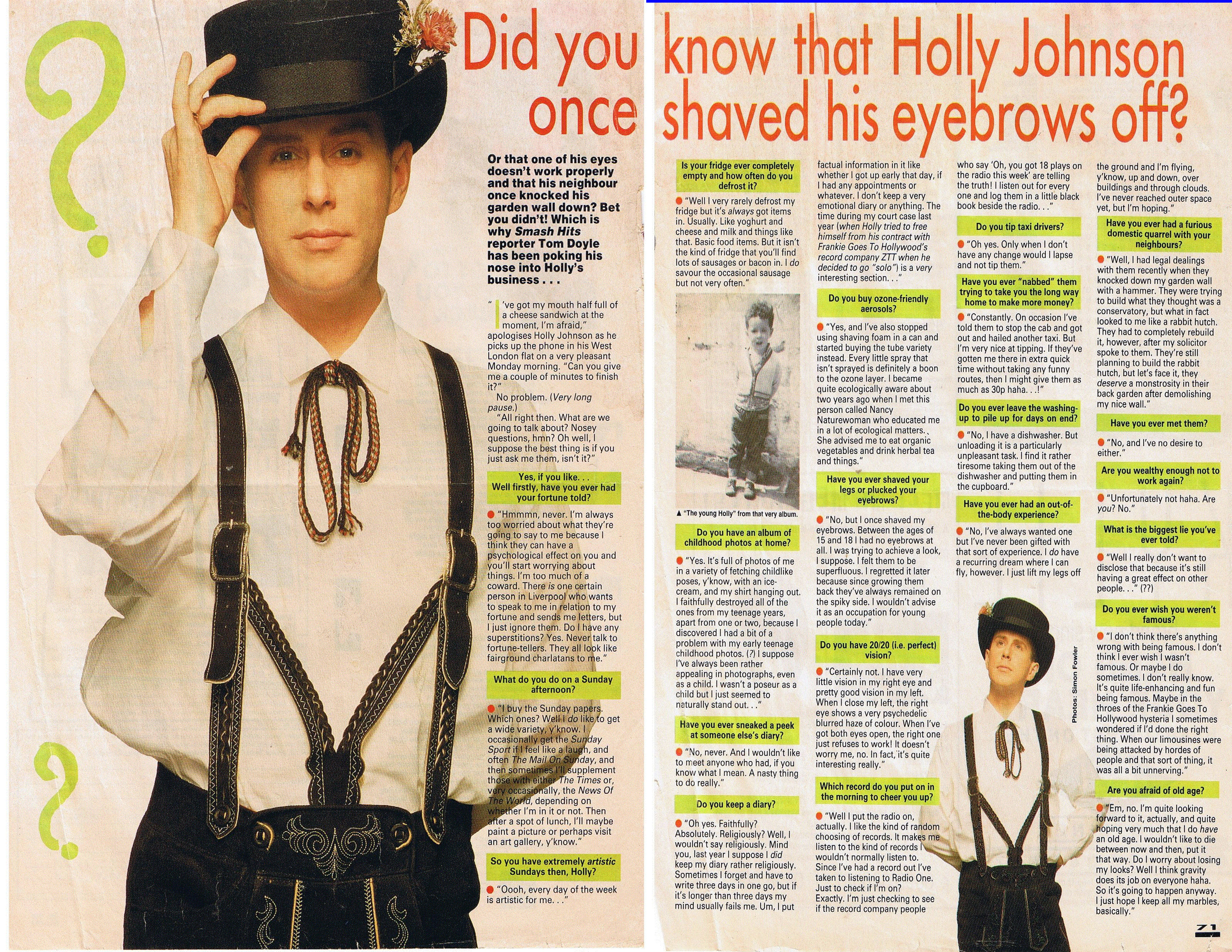 Holly Johnson, FGTH